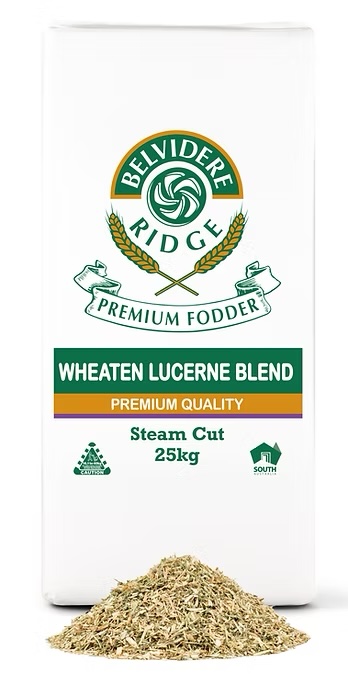 Belvidere Ridge Wheaten/Lucerne Blend Chaff - 25Kg